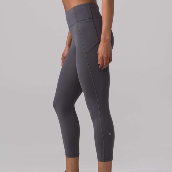 NEW Lululemon Final Lap High Rise Crop Pants *23